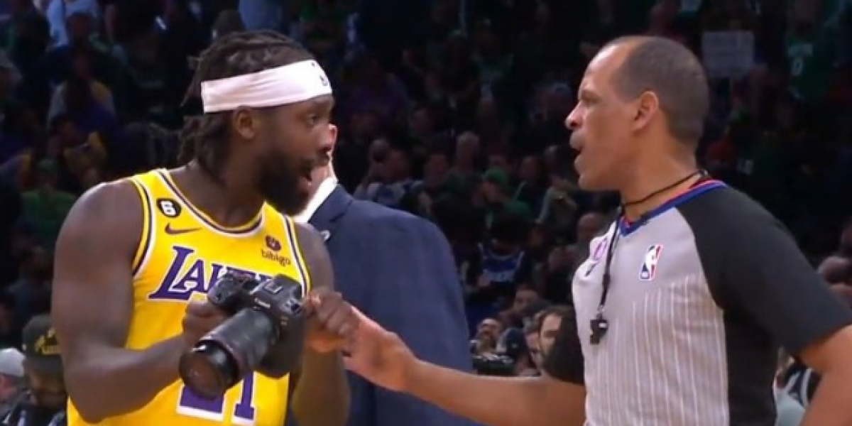 Vivir para ver: Beverley le enseña al árbitro su error...¡con una cámara!