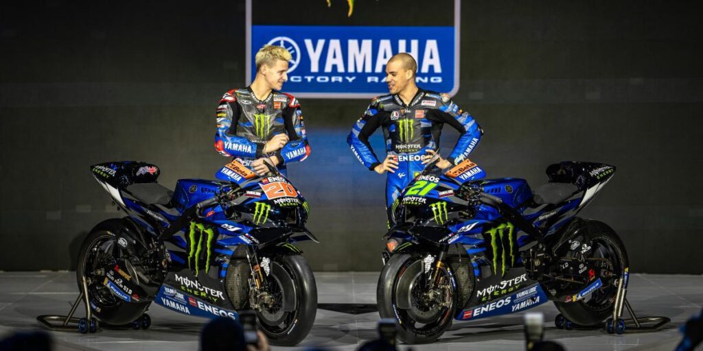 Yamaha presenta la nueva YZR M 1 de Quartararo y Morbidelli