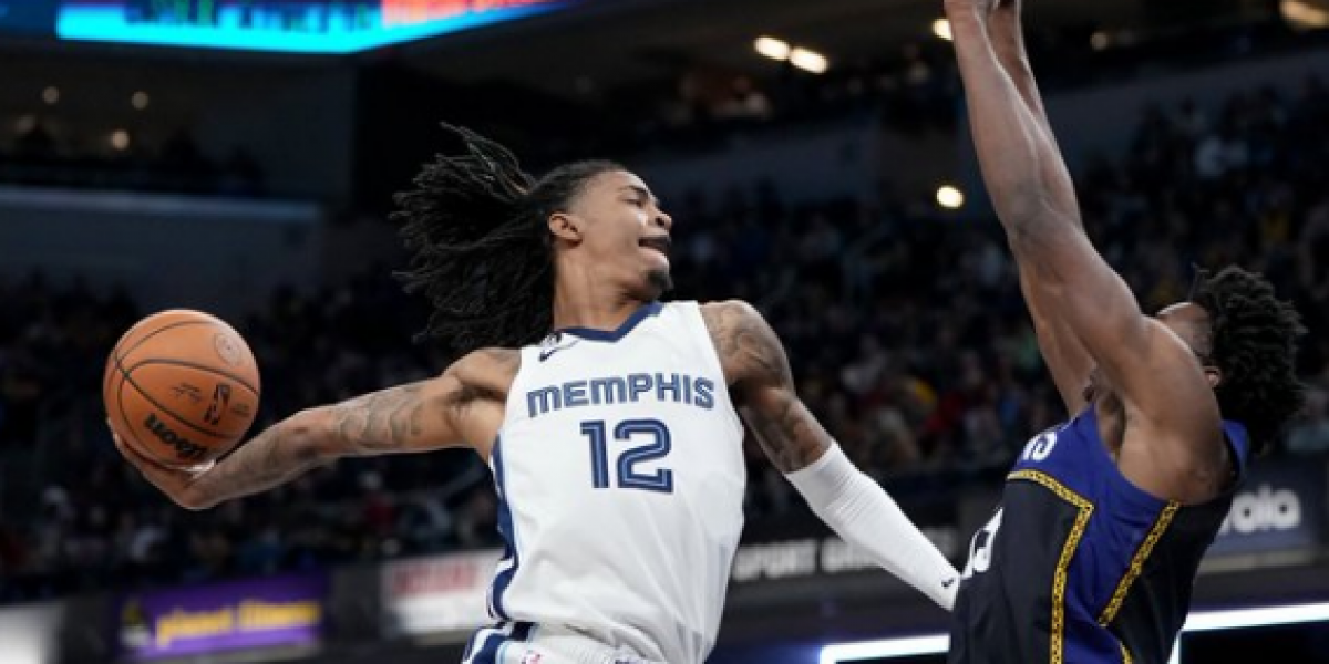 ¡Qué bárbaro! Aldama ayuda a Morant a hacer el posible mate del año