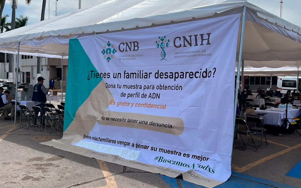 ¿Tienes un familiar desaparecido? Acude a la toma de muestras de ADN en Sinaloa