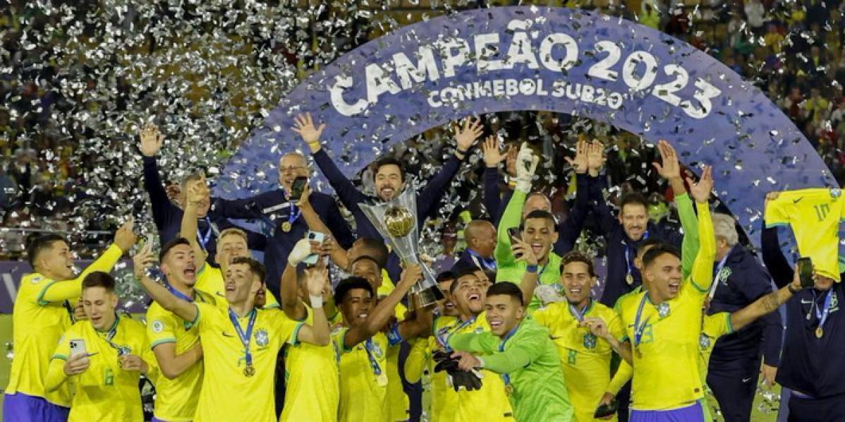 2-0: Andrey y Pedrinho le dan a Brasil su duodécimo título del Sudamericano