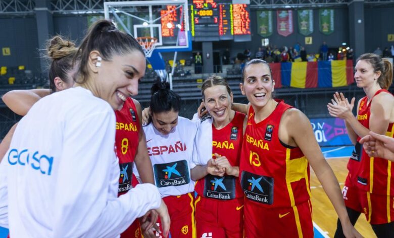 32-75: España no baja el ritmo y castiga a Rumanía