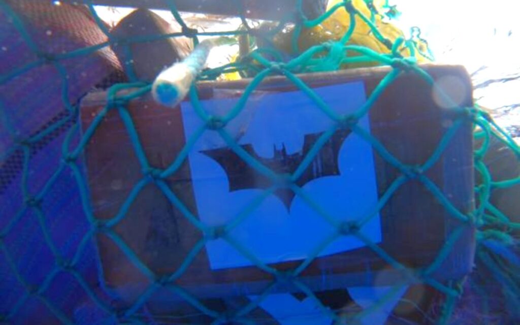 3.5 toneladas de ‘baticoca’ flotaban en el Océano Pacífico