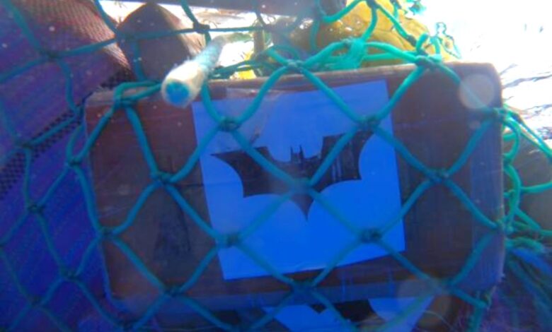 3.5 toneladas de ‘baticoca’ flotaban en el Océano Pacífico