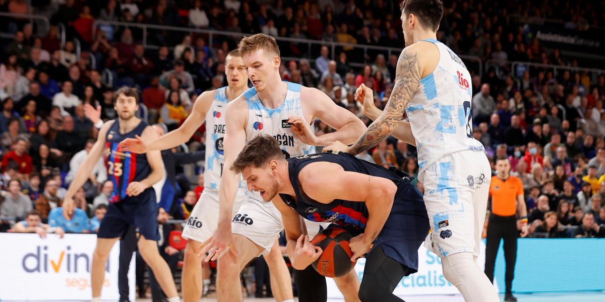 82-54: el Barça prepara la Copa barriendo al Breogán