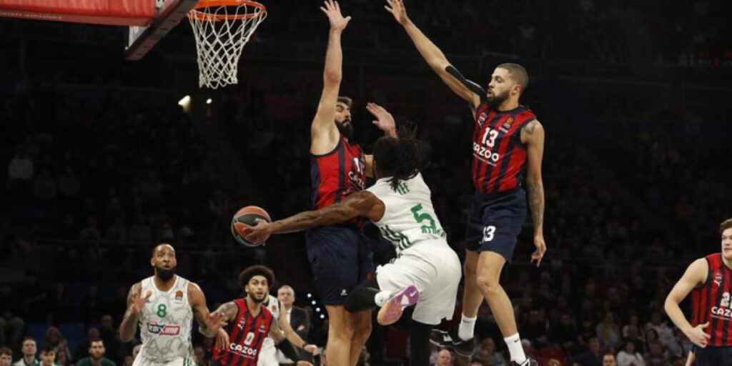 95-90: El Baskonia domina a un correoso Panathinaikos