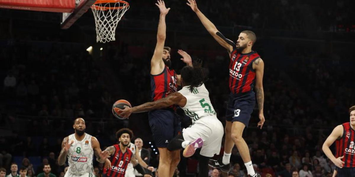 95-90: El Baskonia domina a un correoso Panathinaikos