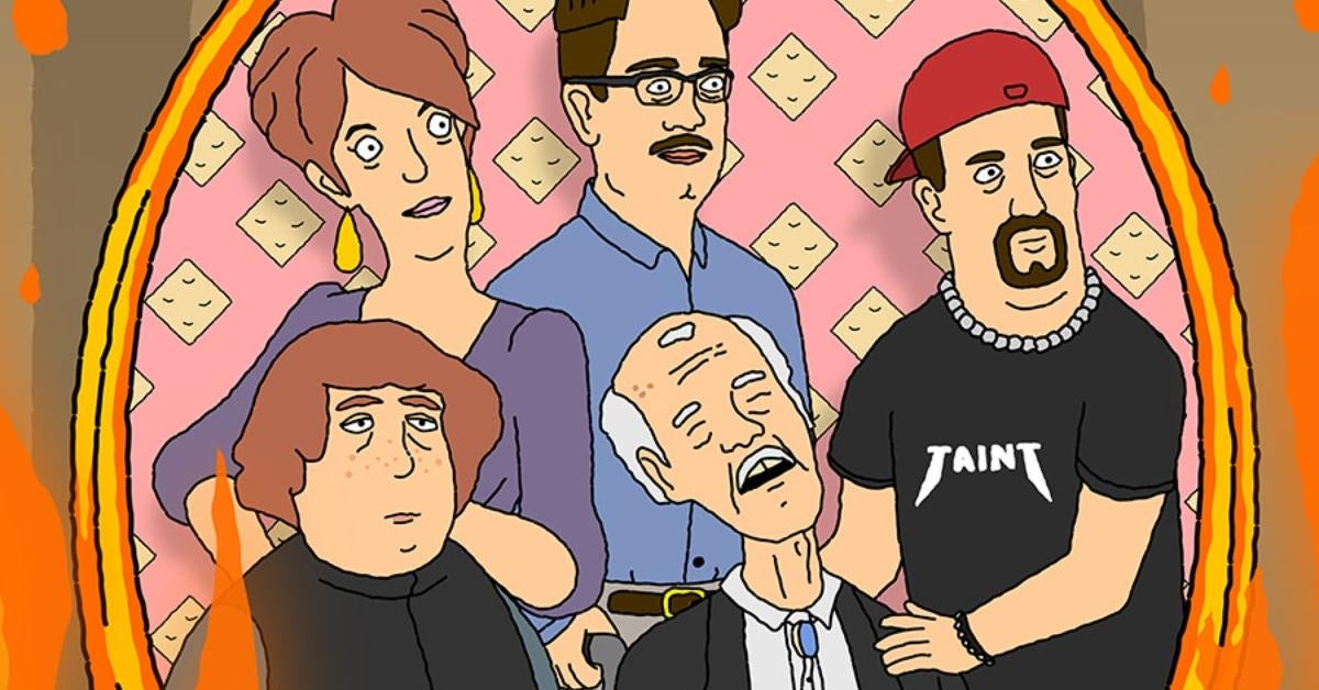 Adult Swim presenta el tráiler de la nueva serie animada, Royal Crackers