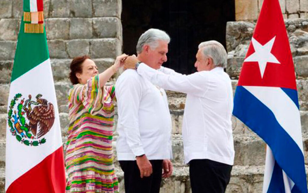 'Altísimo honor' recibir Orden del Águila Azteca: Díaz-Canel