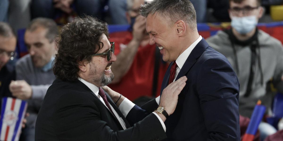 Andrea Trinchieri no estará esta noche en el Palau Blaugrana