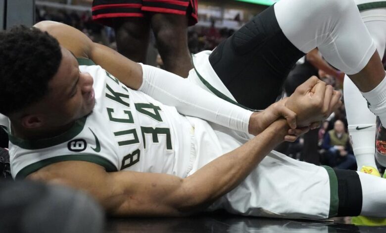Antetokounmpo sufre un esguince de ligamento que no reviste gravedad