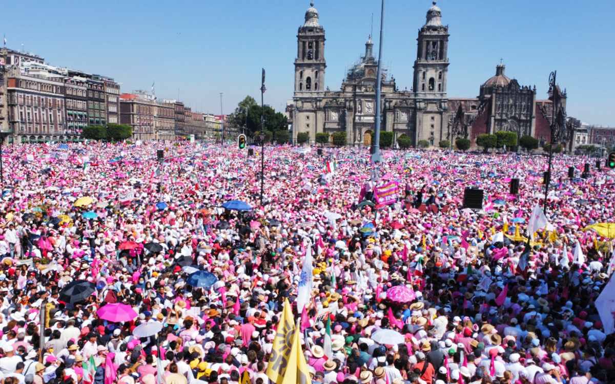 Así cubrieron medios extranjeros concentración contra “Plan B”