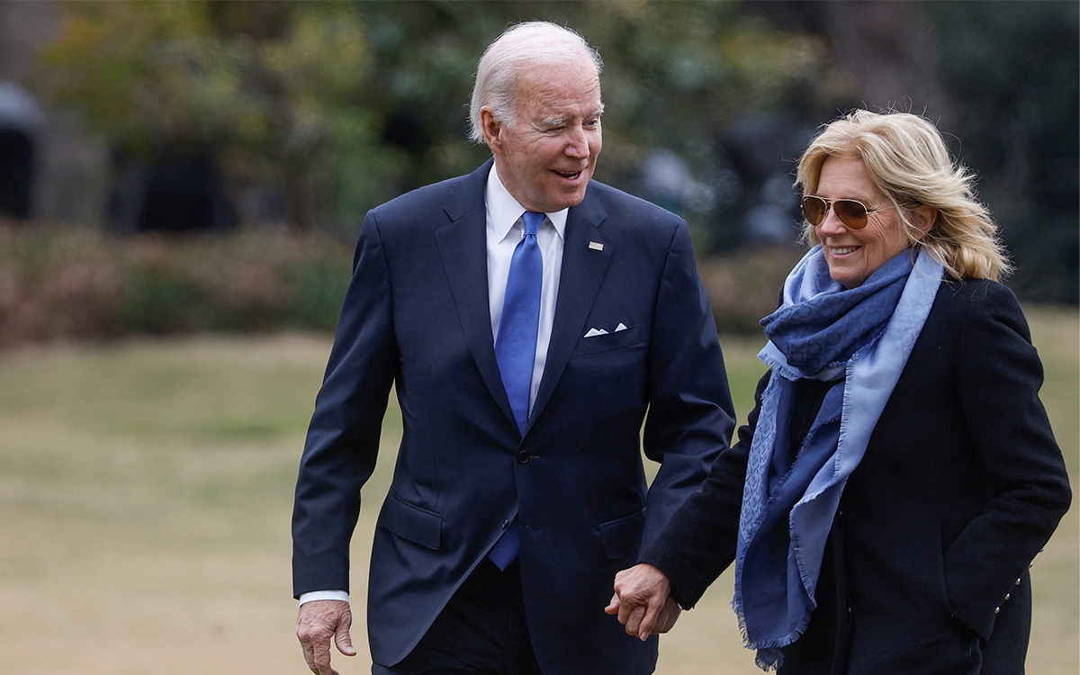 Así fue la cita romántica de Biden antes de viajar a Ucrania