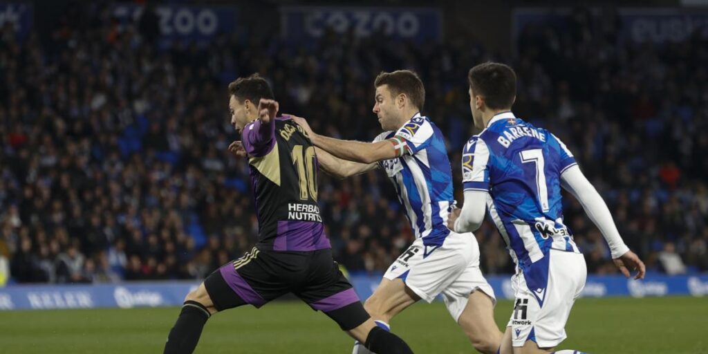 Así ha sido Real Sociedad 0-1 Valladolid, en directo: resultado, resumen y goles | LaLiga Santander