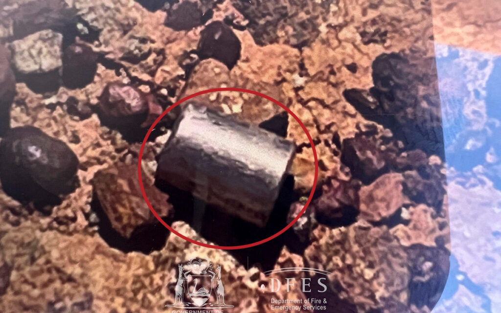 Australia recupera diminuta cápsula radioactiva extraviada