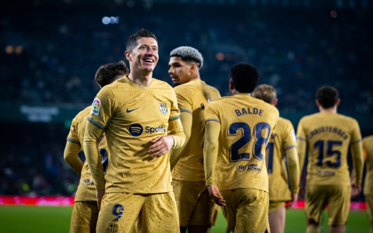 Barcelona no falla en su visita al Real Betis | Tuit