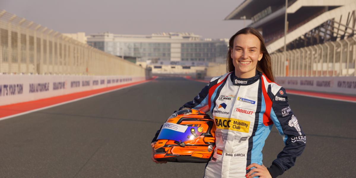 Belén García: "Lo que vende es que una mujer llegue a la Fórmula 1"