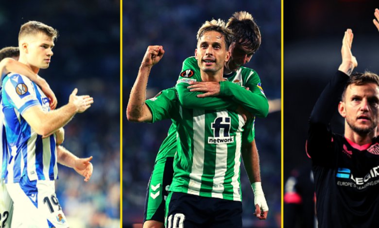 Betis y Real Sociedad tienen un sorteo más complicado que el Sevilla