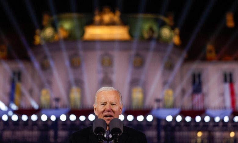 Biden promete que Rusia no ganará en Ucrania y alaba la resistencia de Kiev