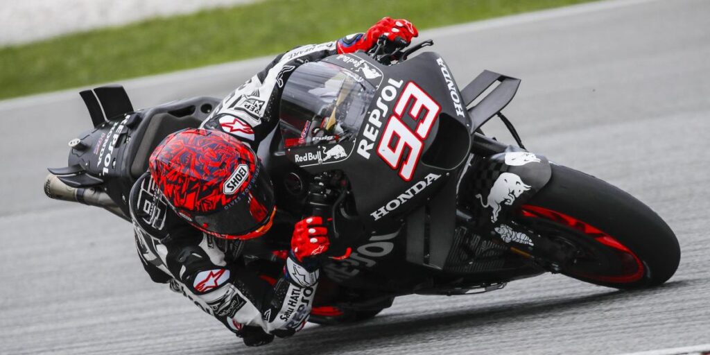 Buenas noticias: El físico ya no condiciona a Marc Márquez
