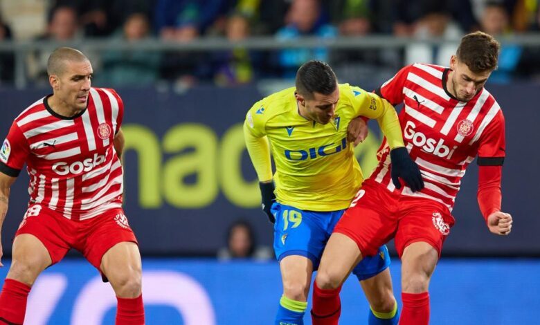 Cádiz - Girona, en directo | Sigue el partido de LaLiga Santander, en vivo