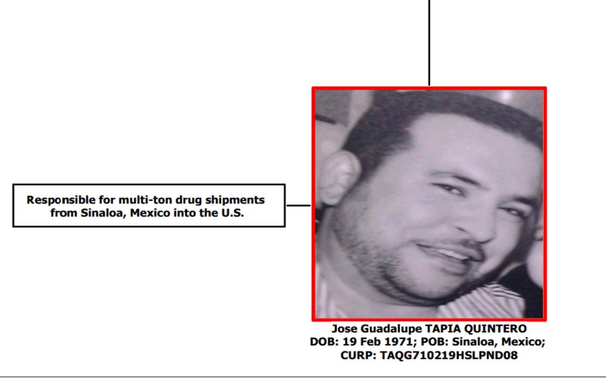 Cae ‘Lupe’ Tapia Quintero, operador de ‘El Mayo’ Zambada