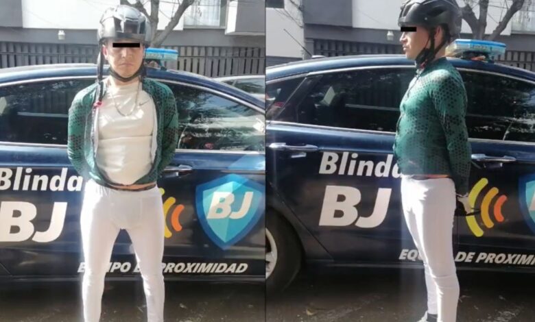 Cae ‘El Acróbata’, ciclista colombiano que robaba a mano armada en CDMX