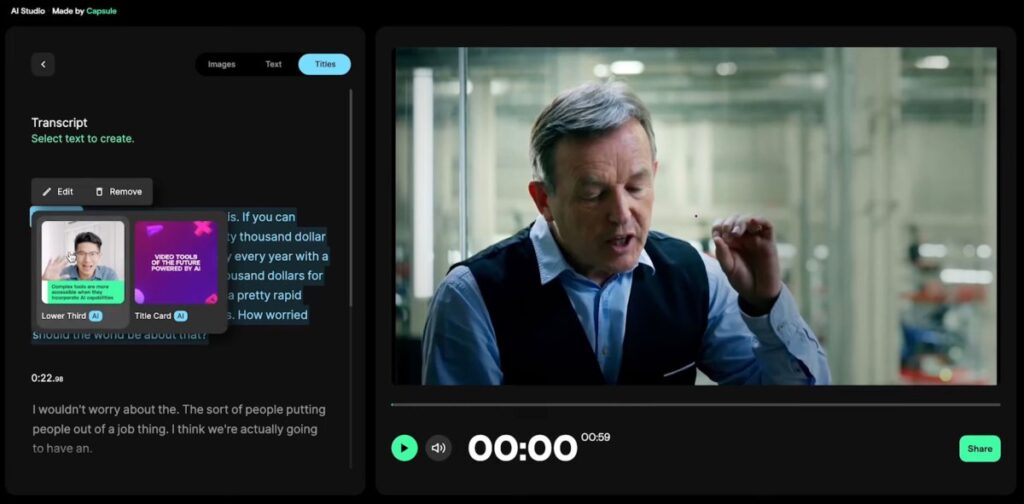 Capsule obtiene $ 4.75 millones por su editor de video impulsado por IA que resume texto, genera imágenes y más