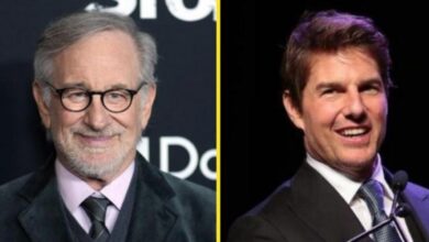 Captan lo que Steven Spielberg le dijo a Tom Cruise en la previa de los premios Oscar