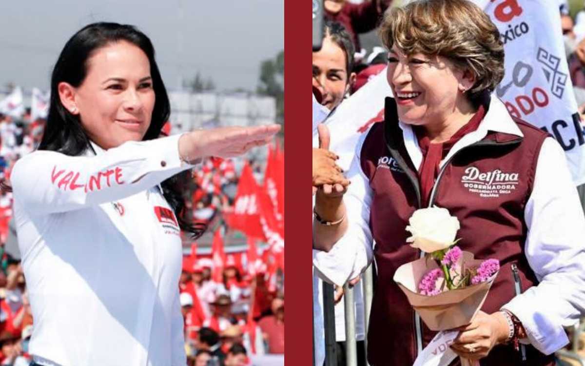 Cierran precampaña Gómez y Del Moral con actos masivos en Texcoco