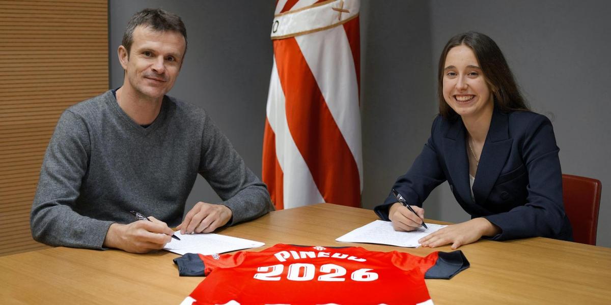 Clara Pinedo renueva con el Athletic hasta 2026