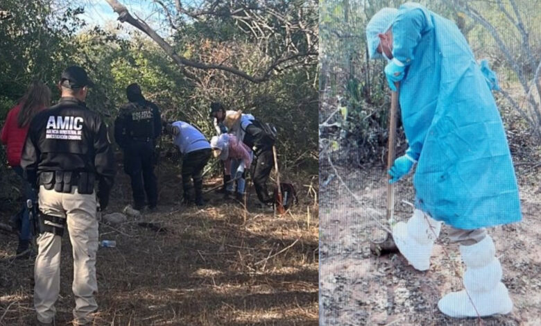 Colectivos de madres buscadoras encuentran dos osamentas en Sonora