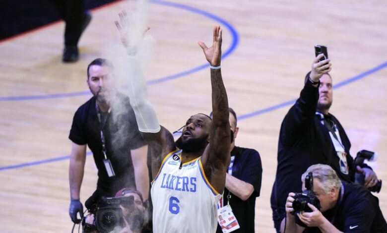 Cuenta atrás para el gran récord de LeBron: a menos de 100 puntos de Kareem