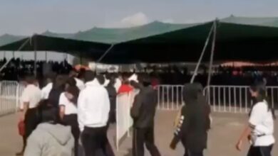 Denuncian ‘acarreo’ de estudiantes a mítin de Alejandra del Moral