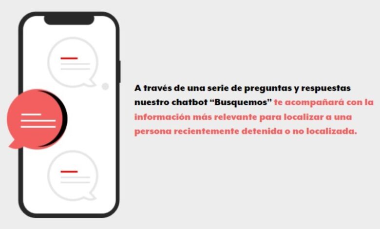 Desarrollan chatbot para ayudar a mexicanos a localizar personas desaparecidas