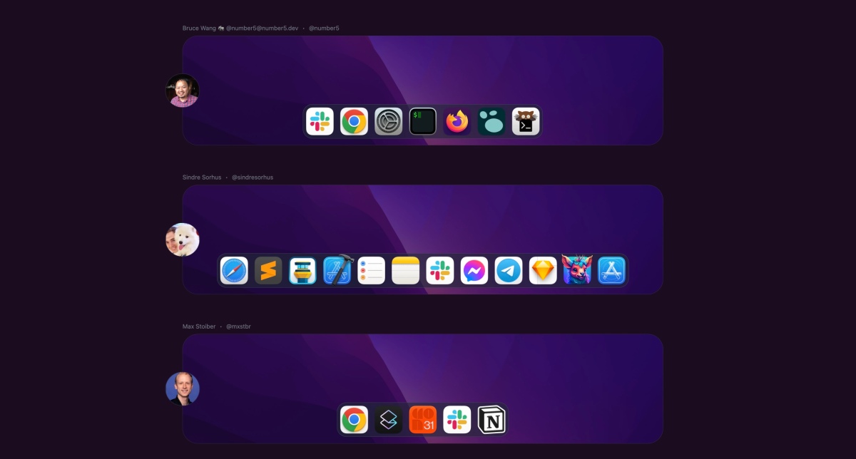 Dockhunt es una nueva forma de descubrir aplicaciones de Mac mirando los muelles de otras personas