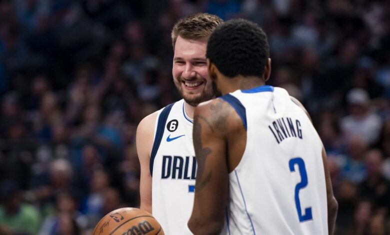 Doncic e Irving ganan por fin como pareja