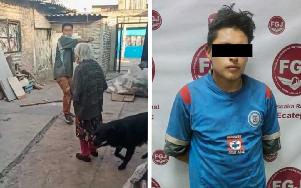 Ecatepec: Detienen a sujeto por golpear a su abuela con un tubo