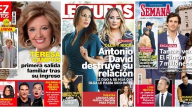 El 'pastizal' por el que Tamara Falcó vende El Rincón o el próximo tema de Shakira, en las portadas