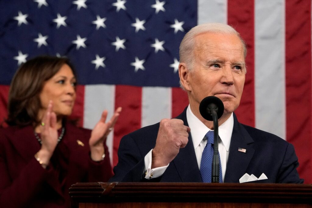 El 72% reaccionó de manera positiva al discurso del Estado de la Unión de Biden: CNN