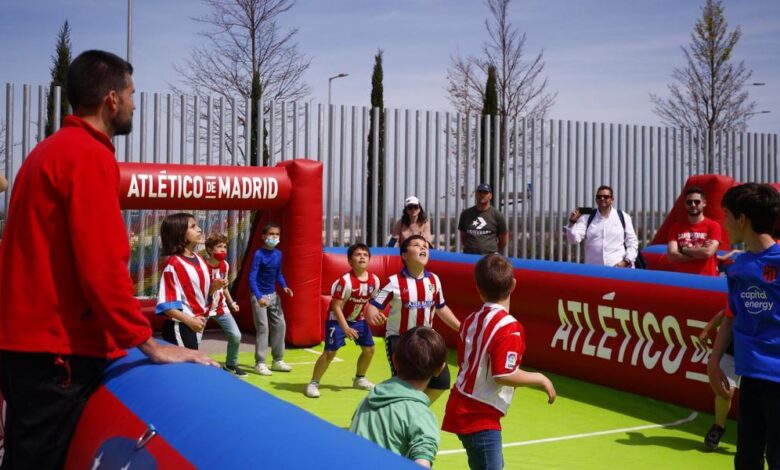 El Atlético prepara una jornada familiar para el derbi ante el Getafe