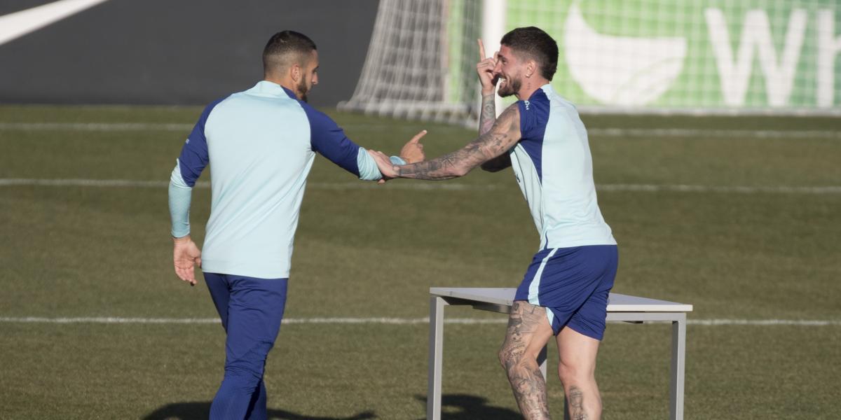 El Atlético preparó el duelo ante el Athletic