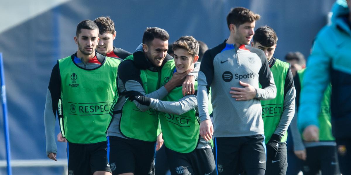 El Barça prepara el duelo ante el United con tres canteranos