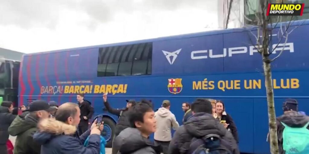 El Barça ya está en Manchester, donde mañana le animarán 2.000 culés