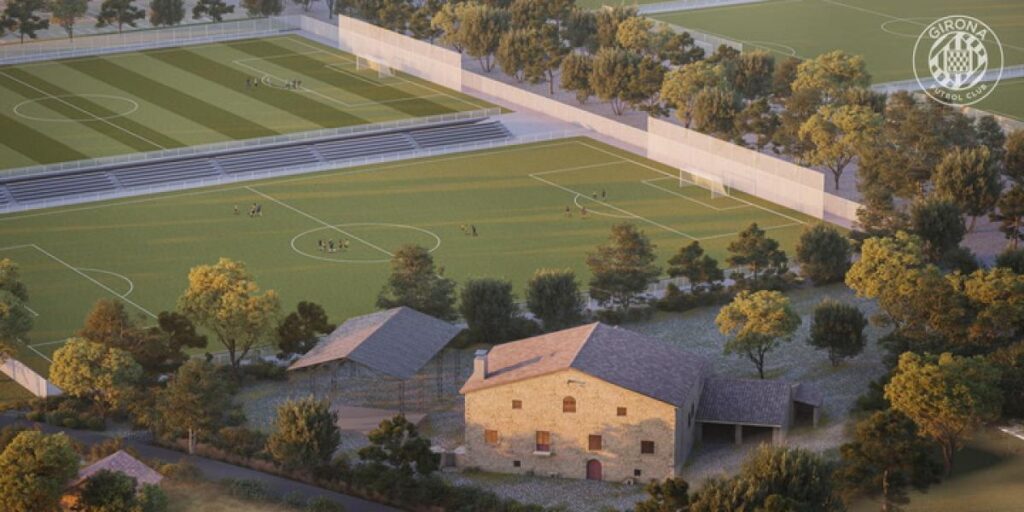 El Girona presenta su ciudad deportiva