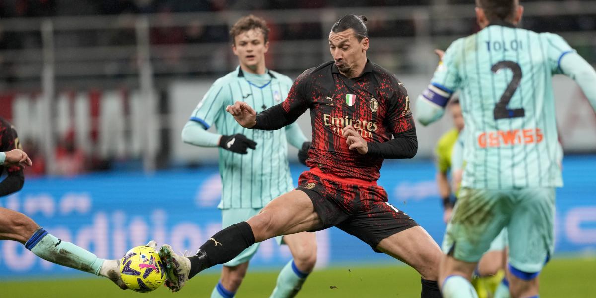 El Milan confirma su mejoría ante la Atalanta en el regreso de Ibra