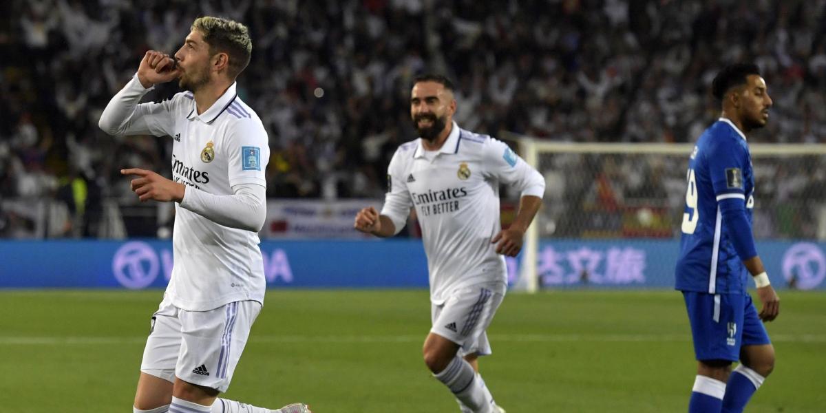 El bigoleador Valverde está de rechupete