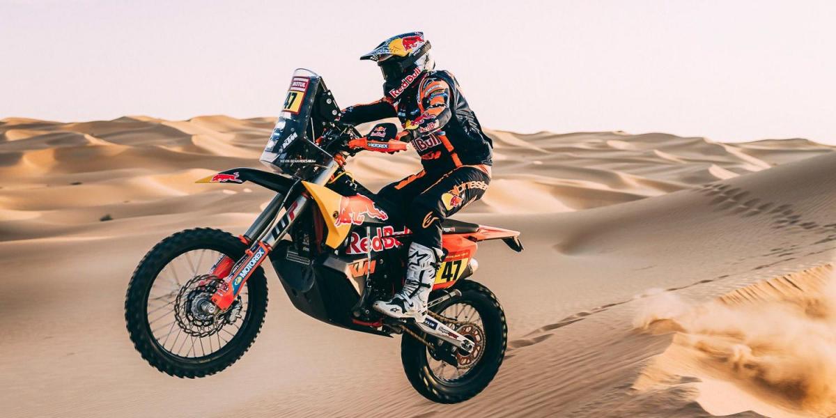 El campeón del Dakar Benavides se fractura un fémur
