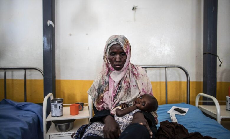 El clima extremo y la guerra matan de hambre a Somalia