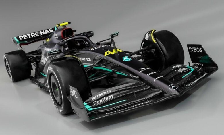 El coche con el que Hamilton quiere volver a reinar: El nuevo Mercedes W14